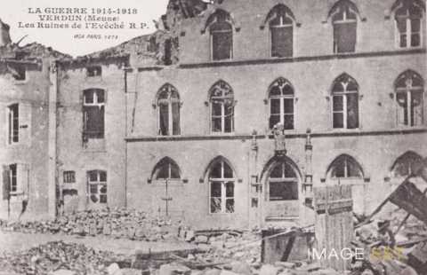 Evêché en ruines (Verdun)